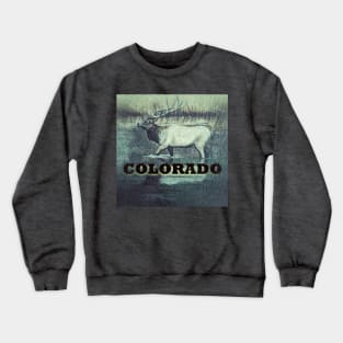 Colorado Elk Crewneck Sweatshirt